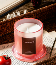 Jar Glass Candle Tropical Style