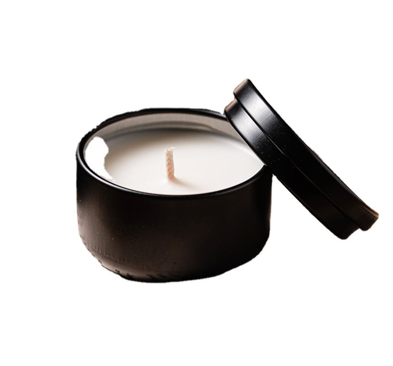 Big Bean Wax Scented Candle Black