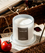 Jar Glass Candle Tropical Style