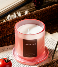 Jar Glass Candle Tropical Style