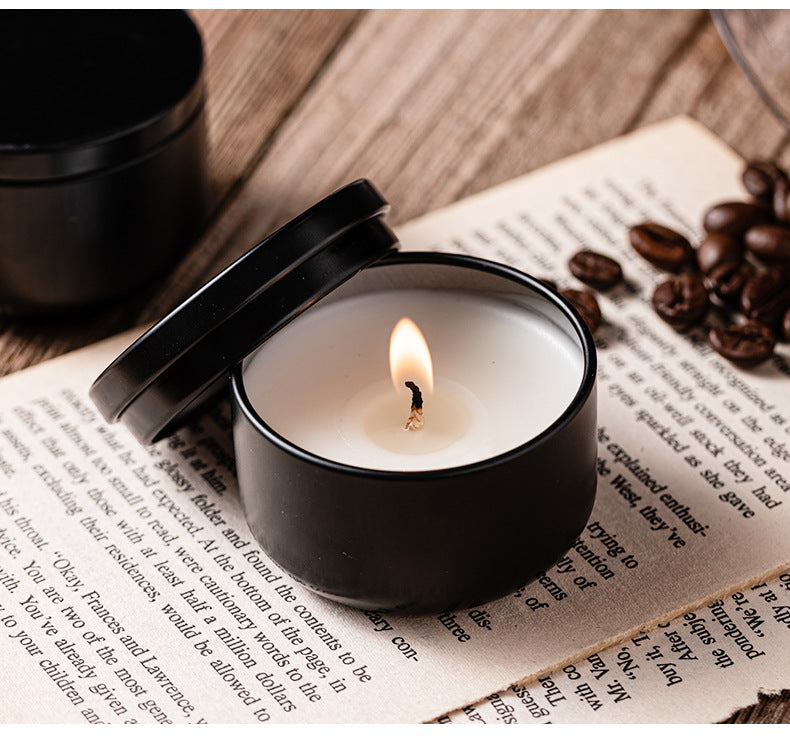 Big Bean Wax Scented Candle Black